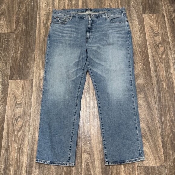 Polo Ralph Lauren Hampton Relaxed Straight Jeans Men's 46Bx32 Medium Wash Denim - Picture 1 of 11